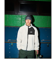 【OUTLET】ELEMENT メンズ BOA JACKET リバーシブルボアジャケット OFF 【2024年秋冬モデル】