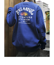 【OUTLET】BILLABONG メンズ ADIV LOGO CREW トレーナー HTD 【2024年秋冬モデル】