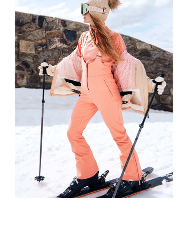 【ROXY ロキシー 公式通販】ロキシー（ROXY）【OUTLET】【SKINNY FIT】15K Roxy SUMMIT BIB PT スノーパンツ