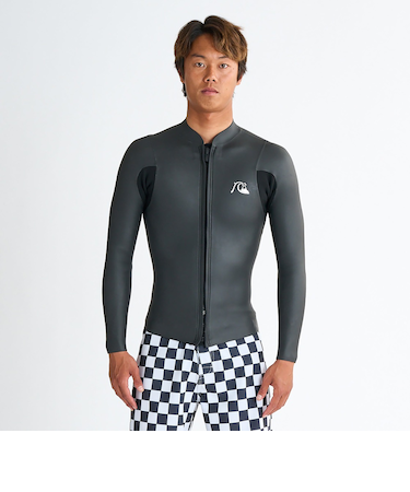 【OUTLET】Quiksilver EVERYDAY SESSIONS 2.0 FZ LS JKT メンズ ウェットスーツ