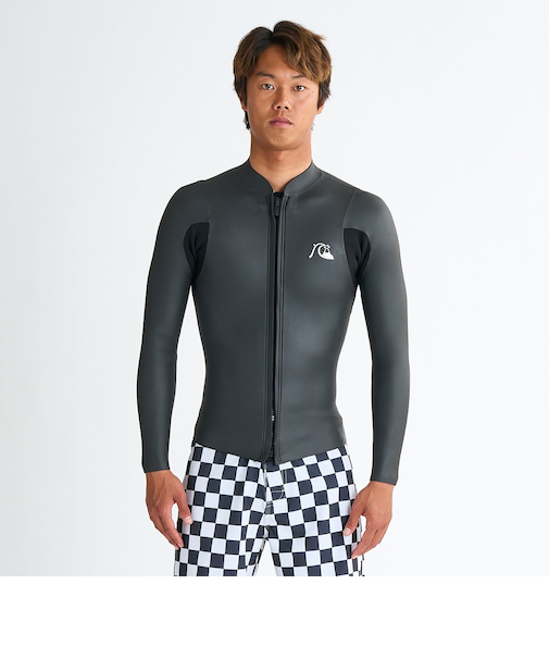 【OUTLET】Quiksilver EVERYDAY SESSIONS 2.0 FZ LS JKT メンズ ウェットスーツ