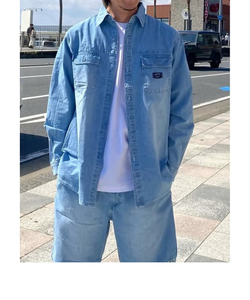 【OUTLET】BILLABONG メンズ 【INDIGO COLLECTION】 DENIM SHIRTS 長袖シャツ 【2025年春夏モデル】