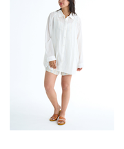 【OUTLET】【直営店限定】RVCA レディース PROVINCE COVERUP シャツ 【2025年春夏モデル】