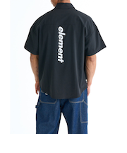 【OUTLET】【撥水＆速乾】ELEMENT メンズ WATER SHIRTS SS 半袖シャツ 【2025年夏モデル】