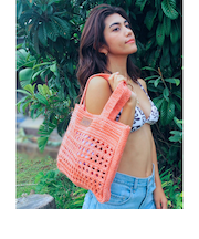 【OUTLET】BILLABONG レディース KNIT トートバッグ 【2025年夏モデル】