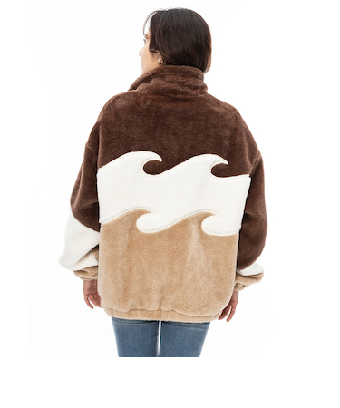 【OUTLET】BILLABONG レディース FUR STAND WAVE LIGHT ジャケット CME0 【2024年秋冬モデル】