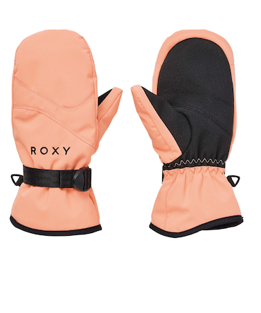 【OUTLET】(130-150cm向け) ROXY キッズ JETTY GIRL SOLID MITT スノーグローブ