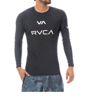 【OUTLET】RVCA メンズ 【VA SPORT】 VA RVCA RASH LS 長袖ラッシュガード 【2025年春夏モデル】