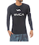 【OUTLET】RVCA メンズ 【VA SPORT】 VA RVCA RASH LS 長袖ラッシュガード 【2025年春夏モデル】