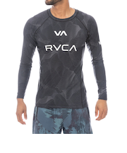 【OUTLET】RVCA メンズ 【VA SPORT】 VA RVCA RASH LS 長袖ラッシュガード 【2025年春夏モデル】