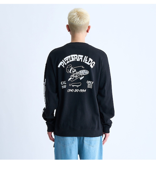 【DC ディーシー公式通販】ディーシー （DC SHOES）【OUTLET】DC Shoes 24 PIZZERIA CREWNECK PULLOVER