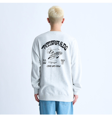 【DC ディーシー公式通販】ディーシー （DC SHOES）【OUTLET】DC Shoes 24 PIZZERIA CREWNECK PULLOVER