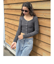 【ROXY ロキシー 公式通販】ロキシー（ROXY）【OUTLET】Roxy L/S RASHIE MODE ウィメンズ ロングスリーブラッシュガード 丈短め