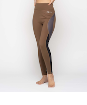 【OUTLET】Roxy 水陸両用 速乾 UVカット ハイウエストレギンス JUMP HIGH METALLIC LEGGINGS VER2 裏起毛