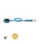 【OUTLET】DAKINE KAIMANA TEAM LEASH 6FT X 1/4IN リーシュコード BLU 【2024年春夏モデル】