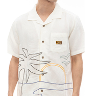 【RVCA ルーカ公式通販】ルーカ （RVCA）【OUTLET】RVCA メンズ CRESCENT BAY SS ショートスリーブシャツ 【2024年夏モデル】