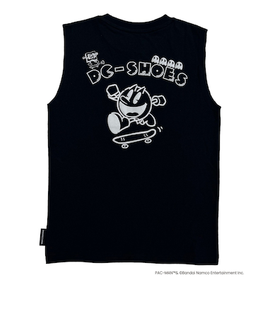 【OUTLET】【DC SHOES | PAC-MAN】DC Shoes 25 KD PM PLAYTIME SL キッズ ノースリーブシャツ