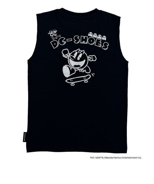 【OUTLET】【DC SHOES | PAC-MAN】DC Shoes 25 KD PM PLAYTIME SL キッズ ノースリーブシャツ