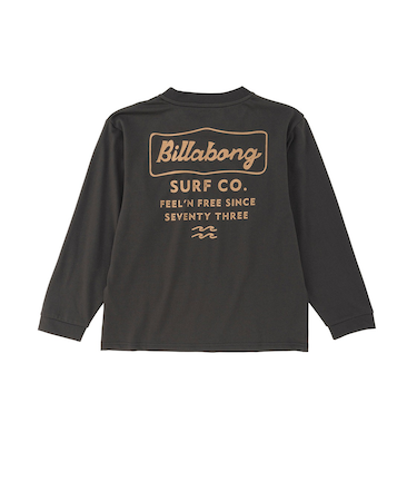【OUTLET】BILLABONG キッズ SOFTTY LS TEE ジップラッシュガード 【2025年春夏モデル】