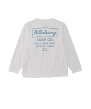【OUTLET】BILLABONG キッズ SOFTTY LS TEE ジップラッシュガード 【2025年春夏モデル】