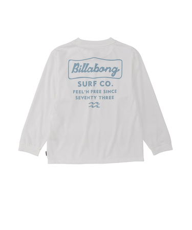 【OUTLET】BILLABONG キッズ SOFTTY LS TEE ジップラッシュガード 【2025年春夏モデル】
