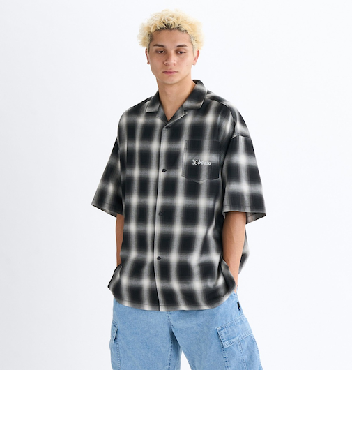 【DC ディーシー公式通販】ディーシー （DC SHOES）【OUTLET】DC Shoes 25 OMBRE CHECK SHIRT SS