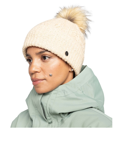 【ROXY ロキシー 公式通販】ロキシー(ROXY)【OUTLET】ハーフフリースライナー付き Roxy PEAK CHIC BEANIE ビーニー