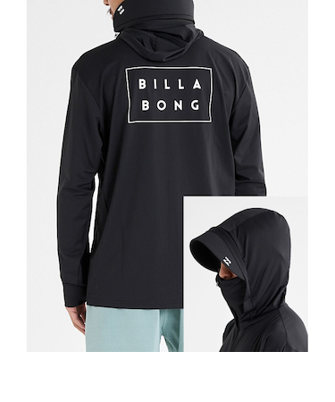 【OUTLET】BILLABONG メンズ AIR DRY MESH PARKA ジップラッシュガード 【2025年夏モデル】