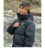 【OUTLET】BILLABONG メンズ ADIV LIGHT DOWN ジャケット BLK 【2024年秋冬モデル】