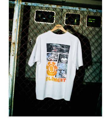 【OUTLET】【直営店限定】ELEMENT メンズ JOHANN COMIC. SS Tシャツ 【2025年夏モデル】