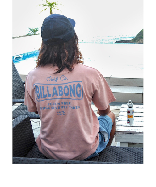 【OUTLET】BILLABONG メンズ BEACH SIGN Tシャツ【OVER FIT】 【2025年夏モデル】