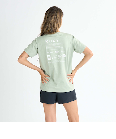 【ROXY ロキシー 公式通販】ロキシー(ROXY)【OUTLET】Roxy HISTORICAL LOGO ウィメンズ ラッシュTシャツ
