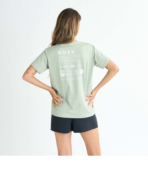 【ROXY ロキシー 公式通販】ロキシー(ROXY)【OUTLET】Roxy HISTORICAL LOGO ウィメンズ ラッシュTシャツ