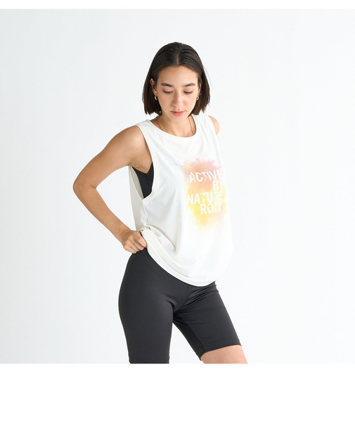 【OUTLET】Roxy PAINT YOUR LIFE ウィメンズ タンクトップ ノースリーブ フィットネス スポーツ
