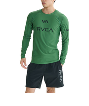 【OUTLET】RVCA SPORT メンズ 【VA SPORT】 VA RVCA RASH LS 長袖ラッシュガード 【2025年夏モデル】