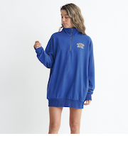 【OUTLET】Roxy ENDLESS SUNSHINE HALF ZIP DRESS ハーフジップ ワンピース