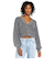 【OUTLET】Roxy SUNDAZE SWEATER WASHED コットン100% カーディガン 丈短め
