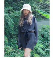 【OUTLET】BILLABONG レディース UTILITY 2WAY COVER TOP セットアップカーデ 【2025年春夏モデル】