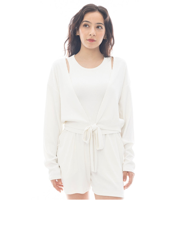 【OUTLET】BILLABONG レディース UTILITY 2WAY COVER TOP セットアップカーデ 【2025年春夏モデル】