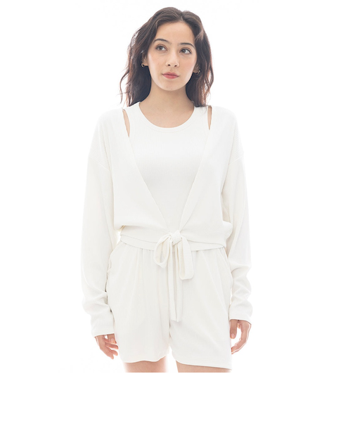 【OUTLET】BILLABONG レディース UTILITY 2WAY COVER TOP セットアップカーデ 【2025年春夏モデル】