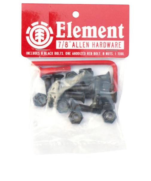 【OUTLET】【直営店限定】ELEMENT スケートボード ALLEN HARDWARE 7/8 ボルト&ナット AST