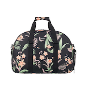 【ROXY ロキシー 公式通販】ロキシー（ROXY）【OUTLET】Roxy FEEL HAPPY ウィメンズ ボストンバッグ BLACK ボタニカル柄