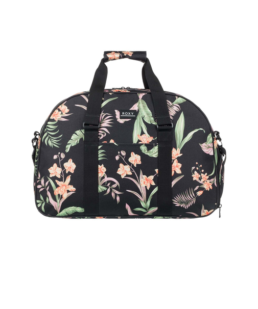 【ROXY ロキシー 公式通販】ロキシー（ROXY）【OUTLET】Roxy FEEL HAPPY ウィメンズ ボストンバッグ BLACK ボタニカル柄