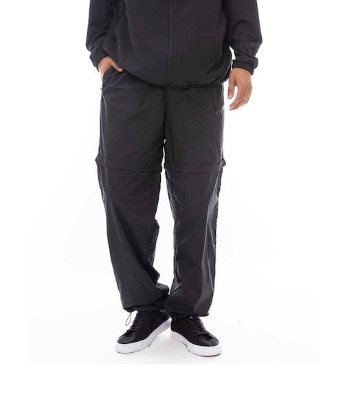 【OUTLET】RVCA SPORT メンズ BIG LOUNGER ZIP OFF ロングパンツ BLK 【2024年秋冬モデル】