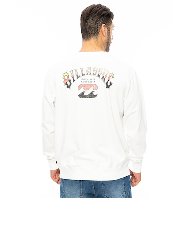 【OUTLET】BILLABONG メンズ ARCH トレーナー OFW 【2024年秋冬モデル】