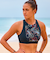 【ROXY ロキシー 公式通販】ロキシー（ROXY）【OUTLET】Roxy ROXY ACTIVE CB PT CROP TOP ウィメンズ 水着トップ