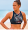 【ROXY ロキシー 公式通販】ロキシー（ROXY）【OUTLET】Roxy ROXY ACTIVE CB PT CROP TOP ウィメンズ 水着トップ