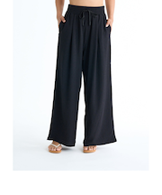 【OUTLET】BILLABONG レディース UTILITY STRIPED CREPE LONG PANTS ラッシュパンツ 【2025年春夏モデル】