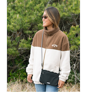 【OUTLET】BILLABONG レディース POLA FLEECE リバーシブル ジャケット CMH0 【2024年秋冬モデル】