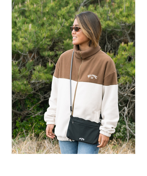 【OUTLET】BILLABONG レディース POLA FLEECE リバーシブル ジャケット CMH0 【2024年秋冬モデル】